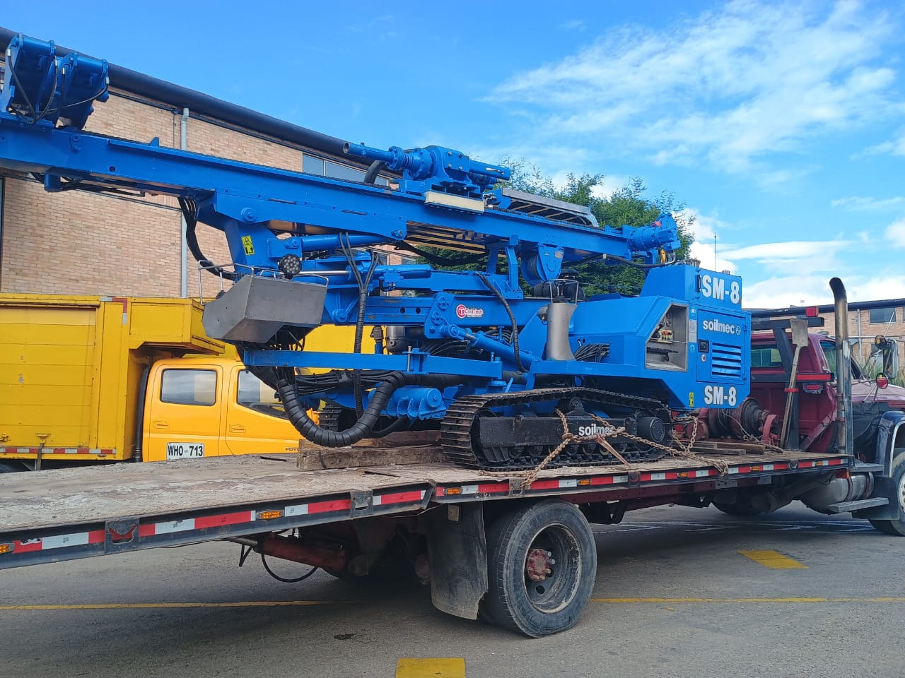 SOILMEC SM 8 - Anjungan pengeboran: gambar 1 SOILMEC SM 8 - Anjungan pengeboran: gambar 1