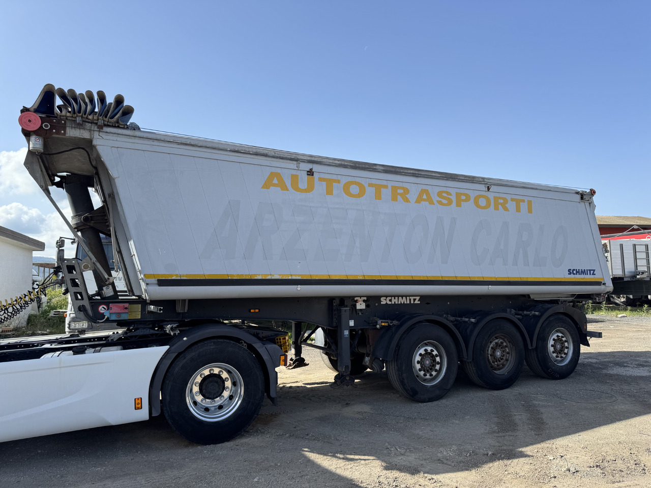 SCHMITZ SR Ribaltabile Post. in Alluminio - Semi-trailer jungkit: gambar 1 SCHMITZ SR Ribaltabile Post. in Alluminio - Semi-trailer jungkit: gambar 1