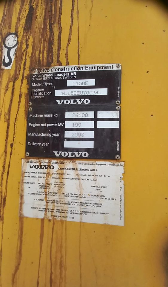Volvo L150E - Wheel loader: gambar 2 Volvo L150E - Wheel loader: gambar 2