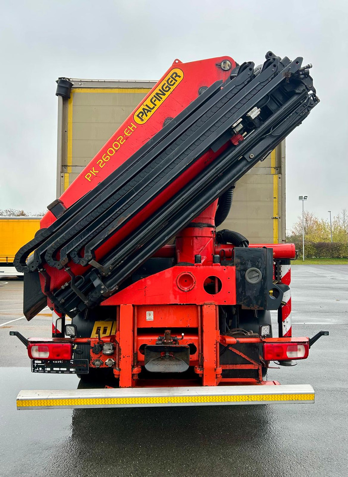 DAF DAF XF 460 FAN + PALFINGER + 16mtr + Lenkachse + EURO 6 - Truk dengan terpal samping, Truk derek: gambar 4 DAF DAF XF 460 FAN + PALFINGER + 16mtr + Lenkachse + EURO 6 - Truk dengan terpal samping, Truk derek: gambar 4