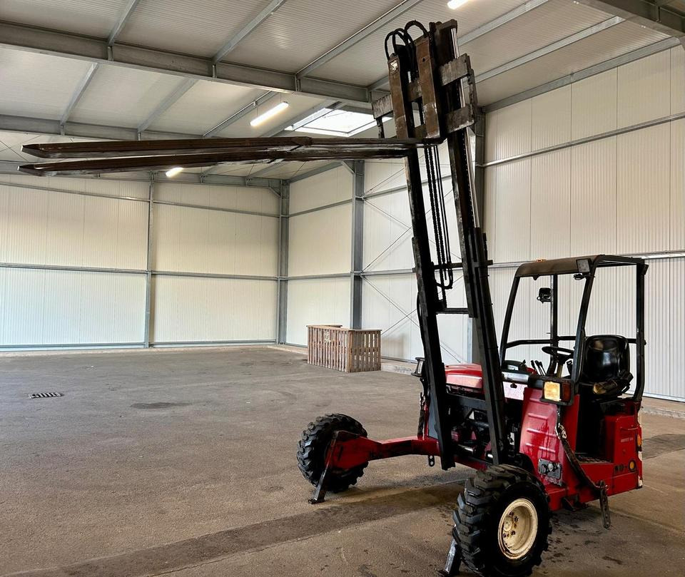 Moffett M4-25.3 + Ausschubzinken + gr. Reifen + 3 mtr. + Turbo - Forklift yang dipasang di truk: gambar 1 Moffett M4-25.3 + Ausschubzinken + gr. Reifen + 3 mtr. + Turbo - Forklift yang dipasang di truk: gambar 1