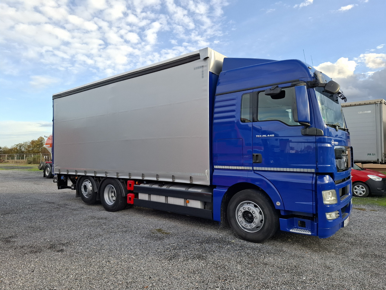 Truk dengan terpal samping MAN TGX 26.440 E5: gambar 8