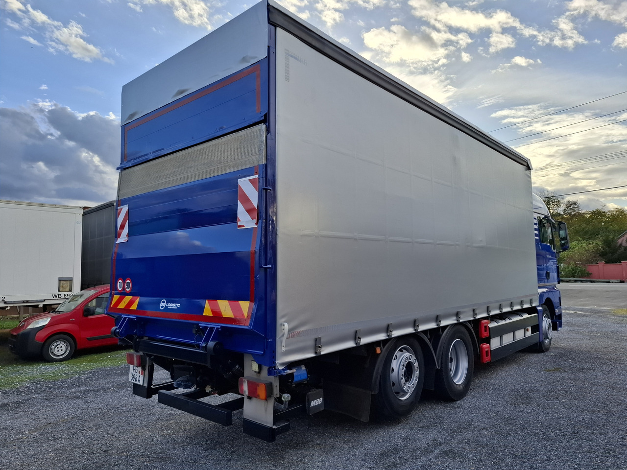 Truk dengan terpal samping MAN TGX 26.440 E5: gambar 14