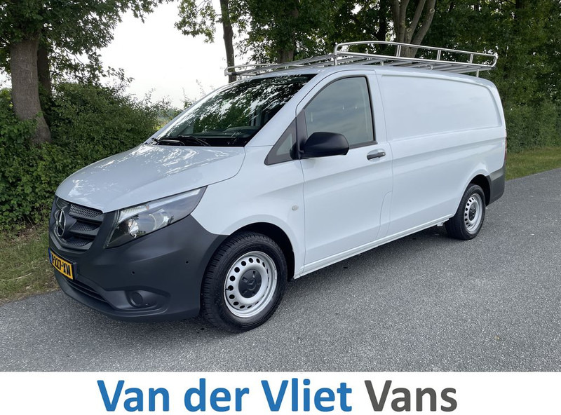 Mercedes-Benz Vito 114 CDI 136pk E6 Automaat Lang 3 zits BPM Vrij! Lease €380 p/m, Airco, Navi+Camera, Trekhaak, PDC, Imperiaal, Bedrijfsinrichting, Onderhoudshistorie aanwezig - Van kecil: gambar 2 Mercedes-Benz Vito 114 CDI 136pk E6 Automaat Lang 3 zits BPM Vrij! Lease €380 p/m, Airco, Navi+Camera, Trekhaak, PDC, Imperiaal, Bedrijfsinrichting, Onderhoudshistorie aanwezig - Van kecil: gambar 2