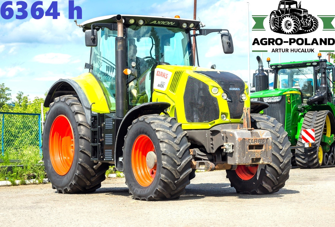 CLAAS AXION 830 - 2017 ROK - 6364 h - ORYGINALNE OPONY - Traktor: gambar 1 CLAAS AXION 830 - 2017 ROK - 6364 h - ORYGINALNE OPONY - Traktor: gambar 1