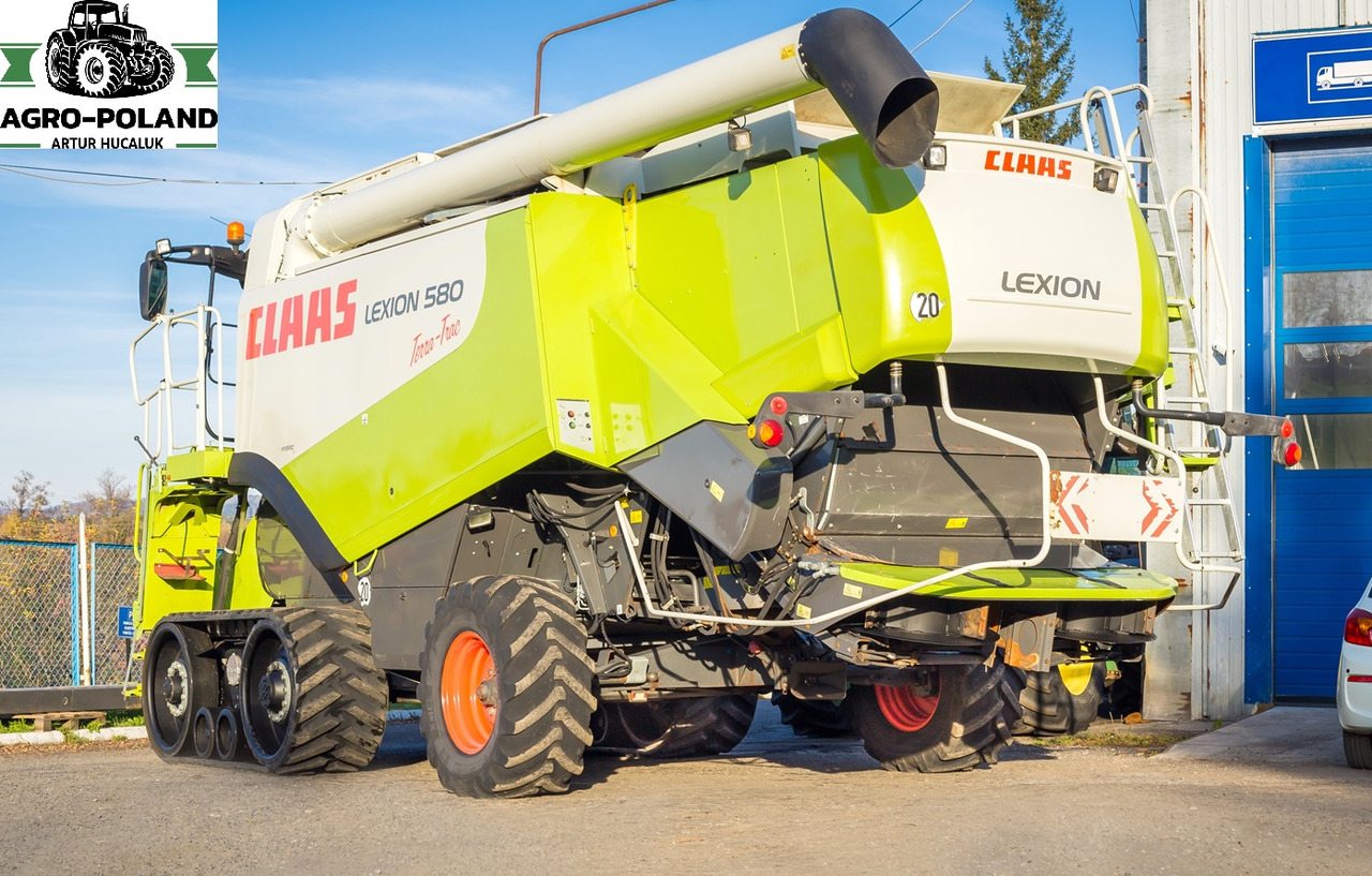 CLAAS LEXION 580 TT - 3326 h - 2008 ROK - QUANTIMETER + VARIO 750 - LASER PILOT - Pemanen gabungan: gambar 4 CLAAS LEXION 580 TT - 3326 h - 2008 ROK - QUANTIMETER + VARIO 750 - LASER PILOT - Pemanen gabungan: gambar 4