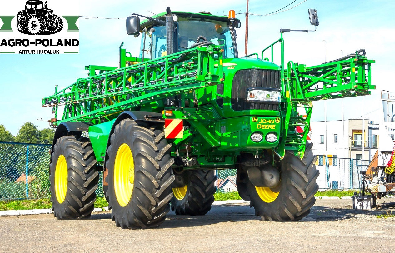 JOHN DEERE 5430 i - 2011 ROK - 36 M - GPS - AUTOPILOT - AUTOTRAC - 1141 h - Penyemprot self-propelled: gambar 1 JOHN DEERE 5430 i - 2011 ROK - 36 M - GPS - AUTOPILOT - AUTOTRAC - 1141 h - Penyemprot self-propelled: gambar 1