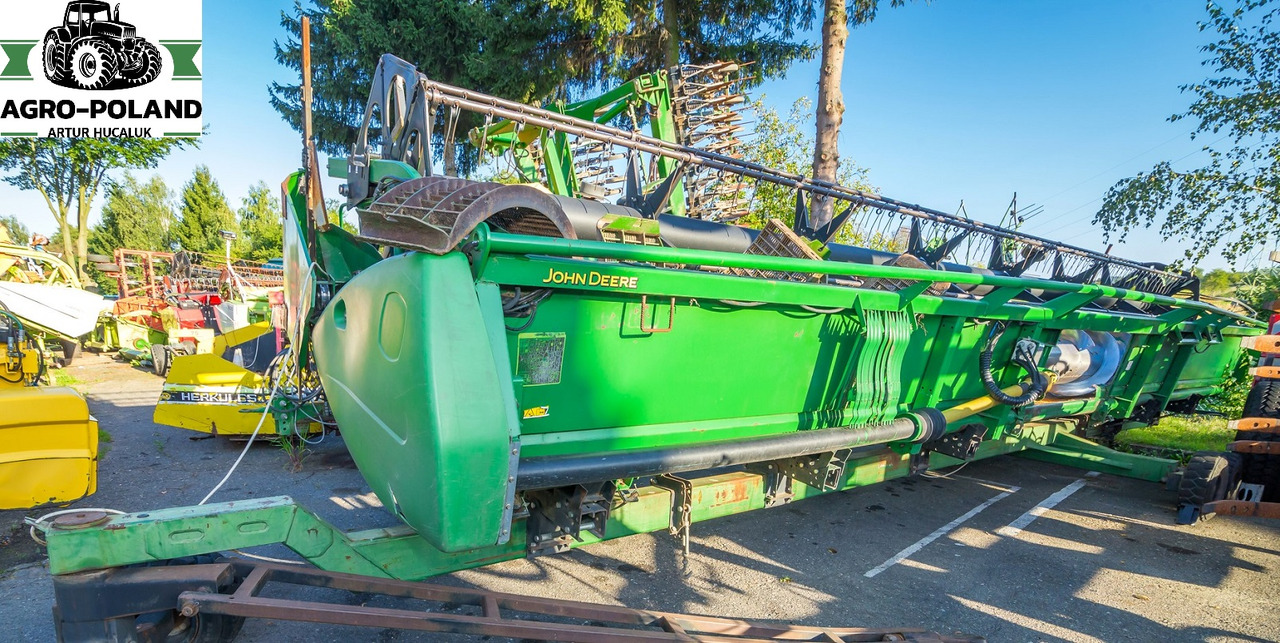 JOHN DEERE 635 R - 10,7 M - 2013 ROK - Header biji-bijian: gambar 1 JOHN DEERE 635 R - 10,7 M - 2013 ROK - Header biji-bijian: gambar 1