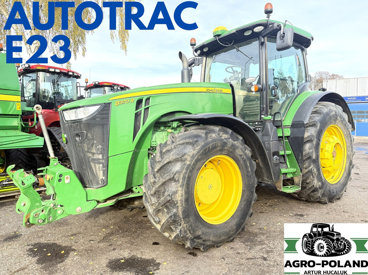 JOHN DEERE 8370 R - E23 - 2017 ROK - GPS - AUTOTRAC - Traktor: gambar 1 JOHN DEERE 8370 R - E23 - 2017 ROK - GPS - AUTOTRAC - Traktor: gambar 1