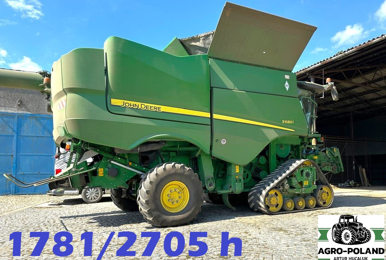 JOHN DEERE S 680 i - 1781/2705 h - 2014 ROK - 9,15 M - Z NIEMIEC - Pemanen gabungan: gambar 1 JOHN DEERE S 680 i - 1781/2705 h - 2014 ROK - 9,15 M - Z NIEMIEC - Pemanen gabungan: gambar 1