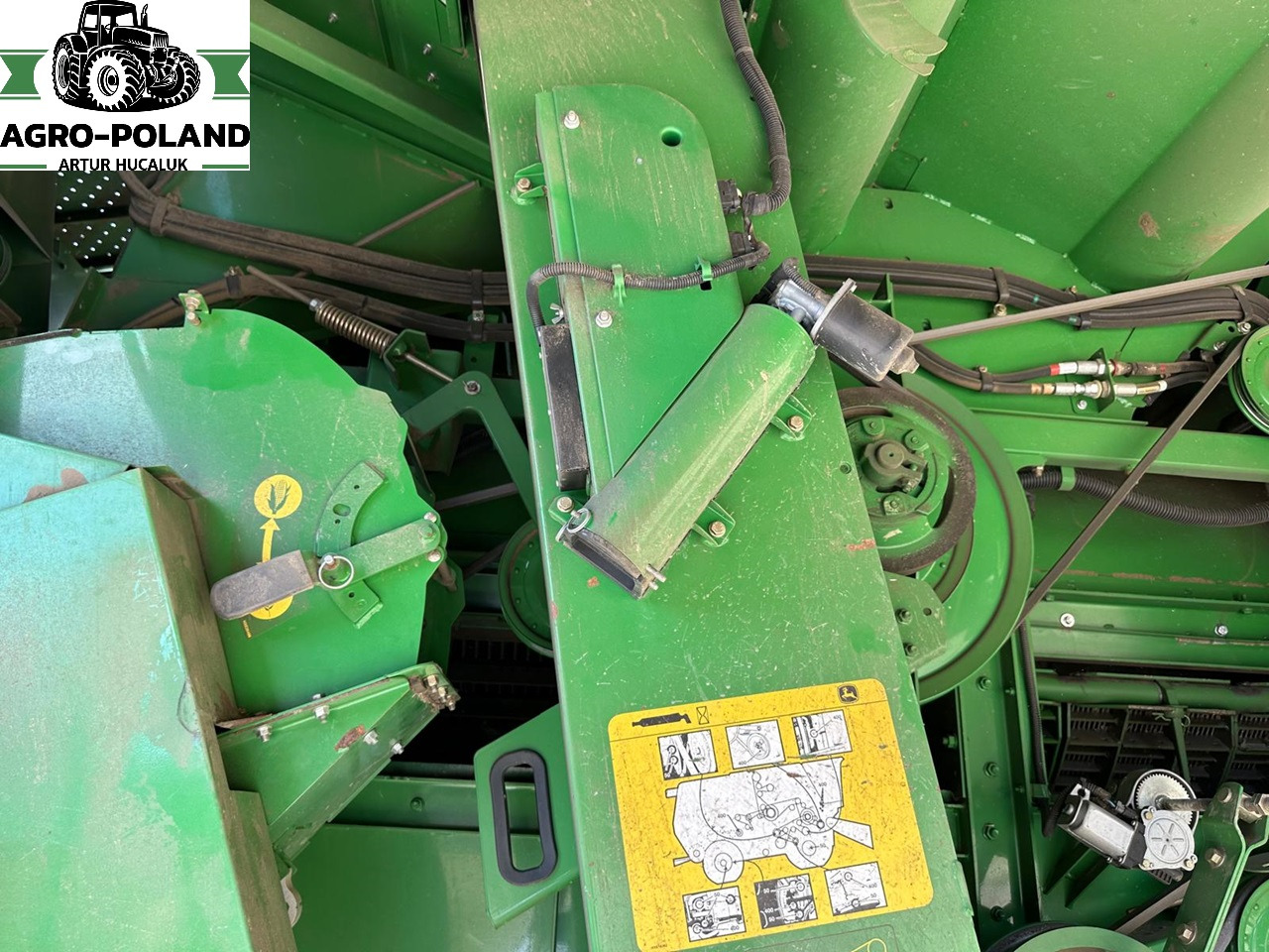 JOHN DEERE S 680 i - 1781/2705 h - 2014 ROK - 9,15 M - Z NIEMIEC - Pemanen gabungan: gambar 4 JOHN DEERE S 680 i - 1781/2705 h - 2014 ROK - 9,15 M - Z NIEMIEC - Pemanen gabungan: gambar 4