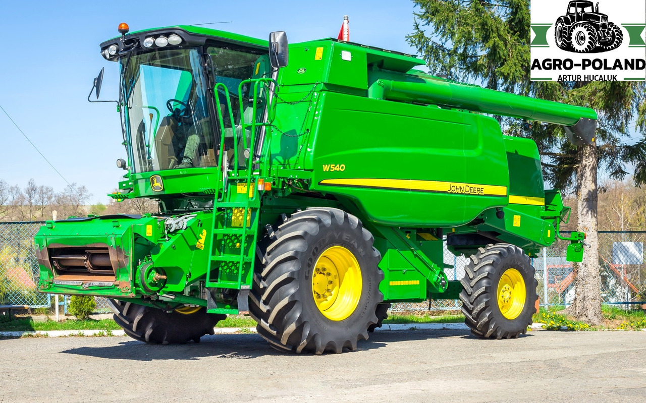 JOHN DEERE W 540 - 2485/3436 h - 5,5 M - 2008 ROK - Pemanen gabungan: gambar 1 JOHN DEERE W 540 - 2485/3436 h - 5,5 M - 2008 ROK - Pemanen gabungan: gambar 1