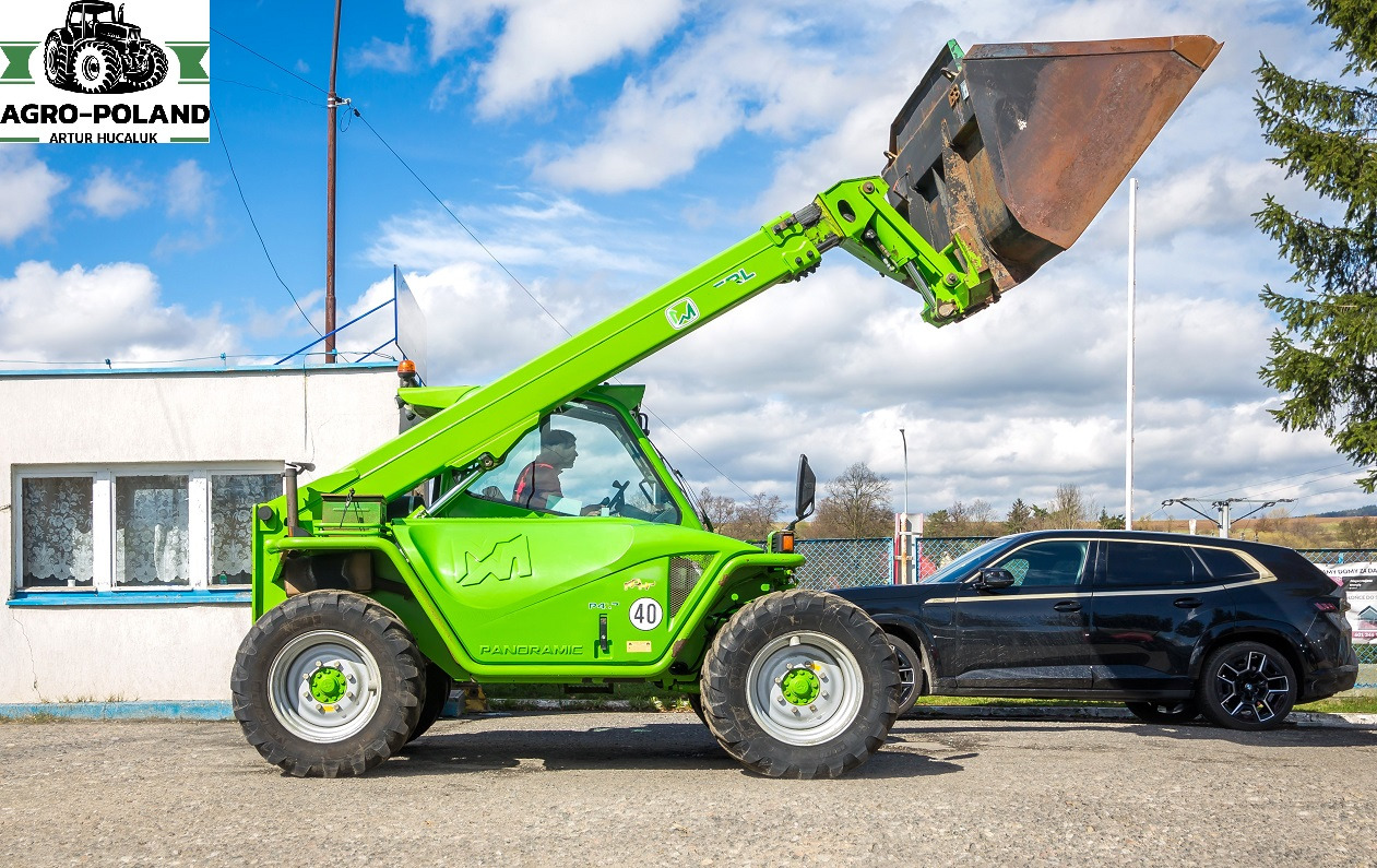 MERLO P 41.7 FARMER - 2010 ROK - WAGA - ŁYŻKA 2.5 M3- WIDŁY + UKŁAD PNEUMATYCZNY - Telehandler: gambar 2 MERLO P 41.7 FARMER - 2010 ROK - WAGA - ŁYŻKA 2.5 M3- WIDŁY + UKŁAD PNEUMATYCZNY - Telehandler: gambar 2