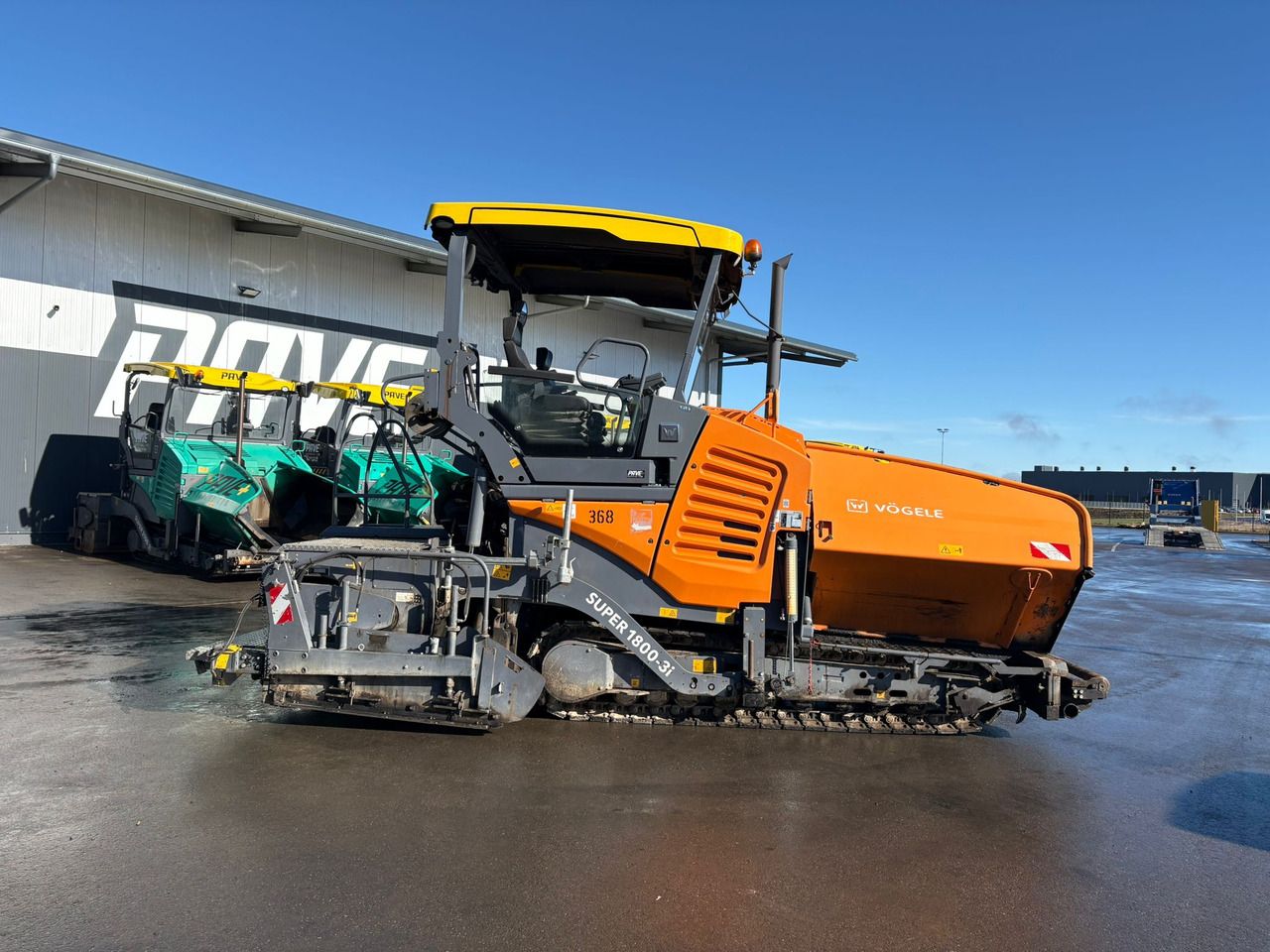 VÖGELE SUPER 1800-3i - Paver aspal: gambar 1 VÖGELE SUPER 1800-3i - Paver aspal: gambar 1