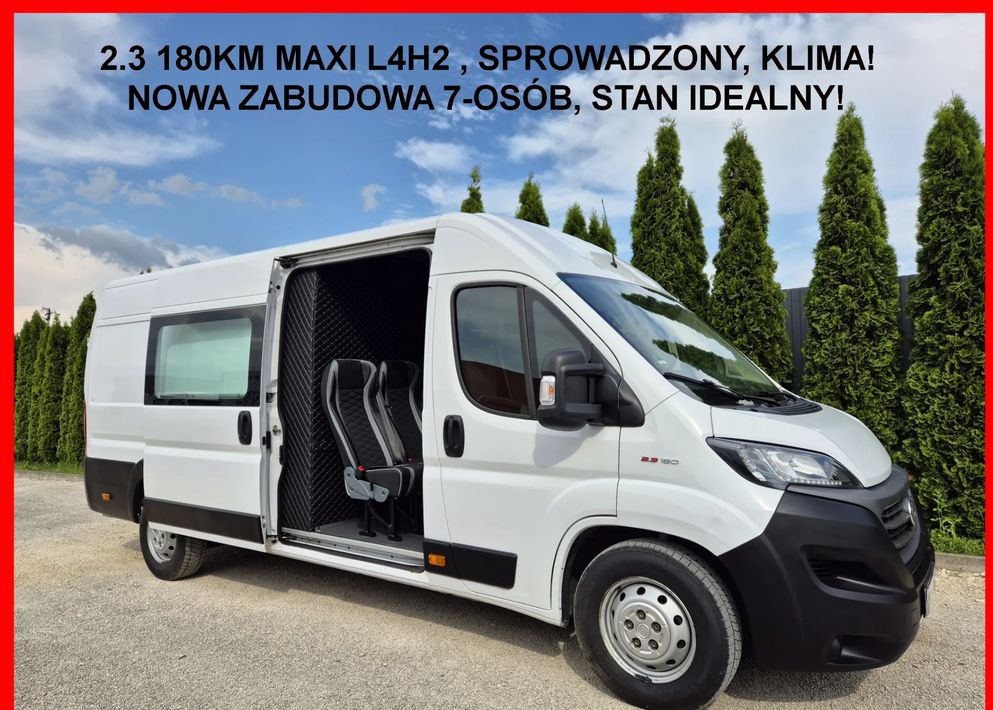 Fiat Ducato 2.3 180KM Maxi Nowa Zabudowa Dubel - Van kombi: gambar 1 Fiat Ducato 2.3 180KM Maxi Nowa Zabudowa Dubel - Van kombi: gambar 1