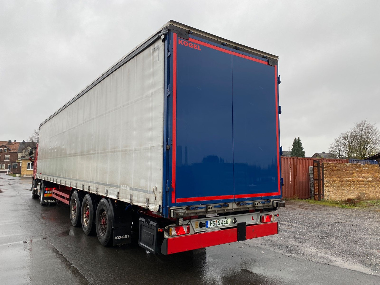 Kögel 3-achs Curtainsider / Edscha/Lenkachse/RSAB - Semi-trailer dengan terpal samping: gambar 2 Kögel 3-achs Curtainsider / Edscha/Lenkachse/RSAB - Semi-trailer dengan terpal samping: gambar 2