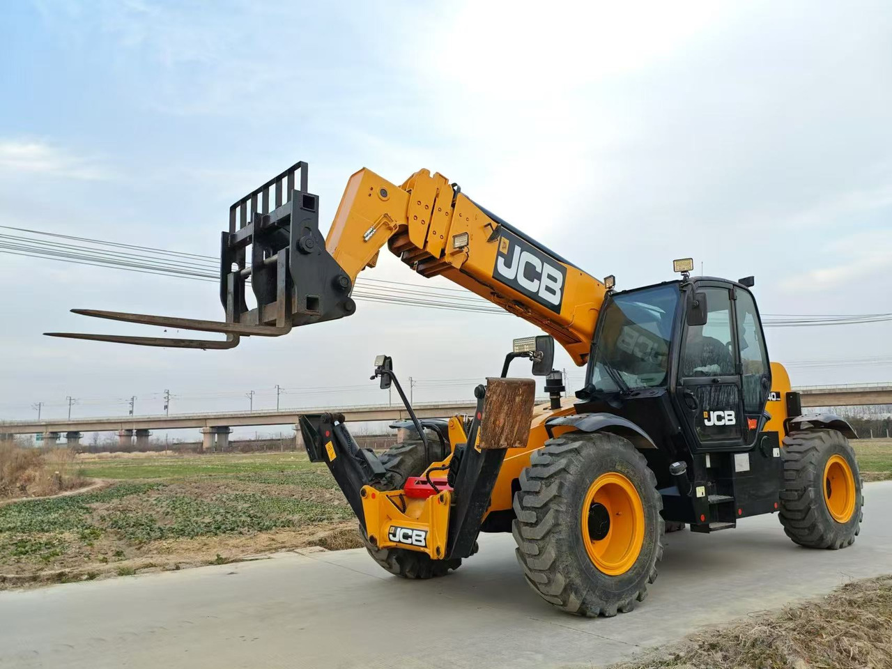 Telehandler JCB 540 Telescopic handler jcb original machine: gambar 1