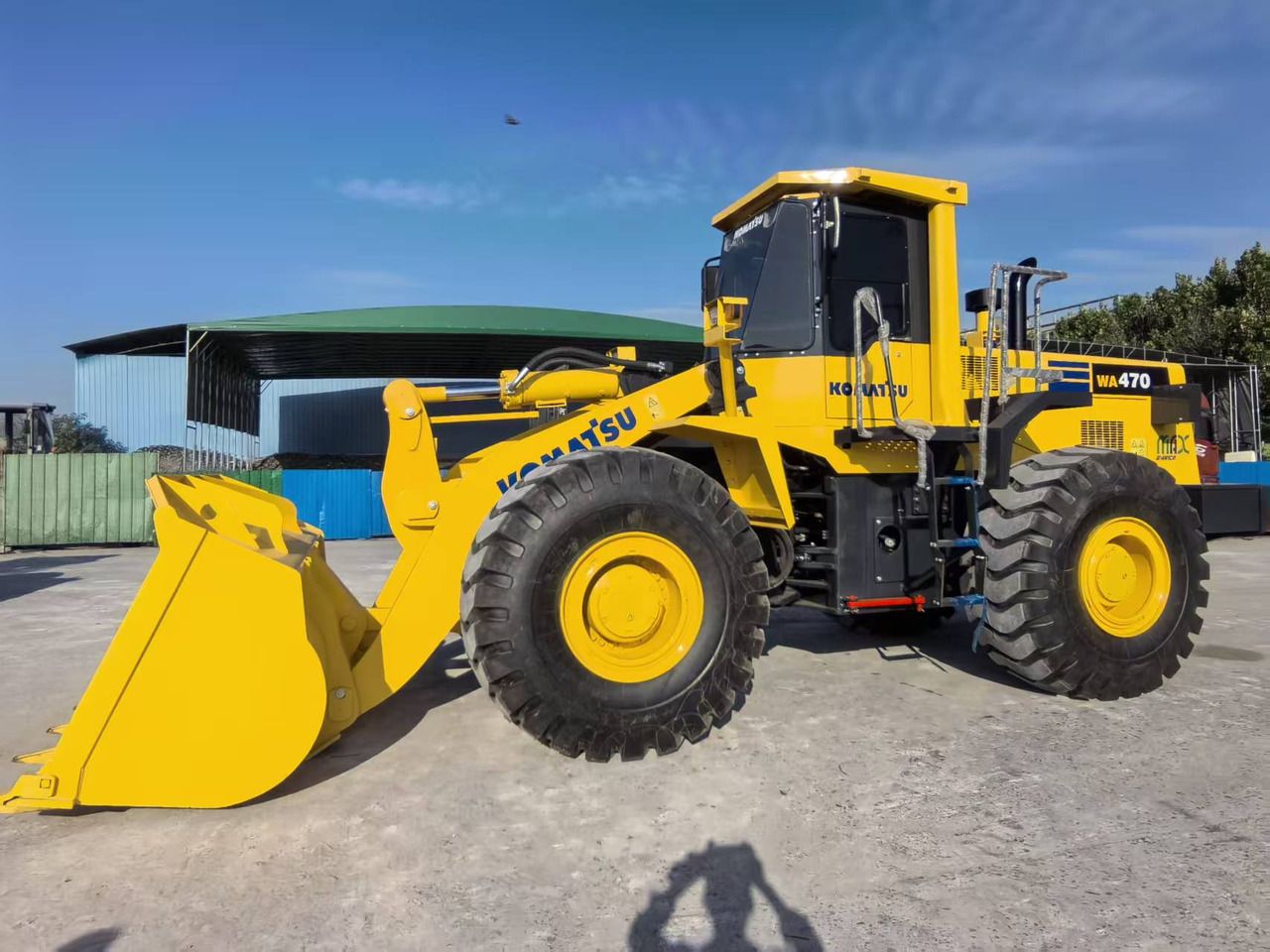 KOMATSU wa470 Low work hours, direct supply from the source, lower price - Wheel loader: gambar 4 KOMATSU wa470 Low work hours, direct supply from the source, lower price - Wheel loader: gambar 4