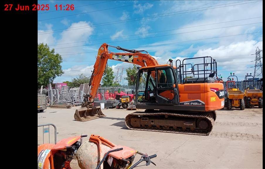 Doosan DX 140 LC - Ekskavator perayap: gambar 1 Doosan DX 140 LC - Ekskavator perayap: gambar 1