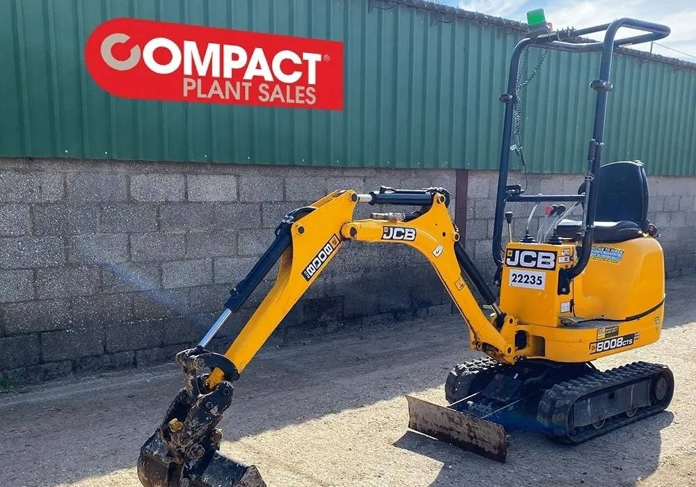 JCB 8008 - Ekskavator mini: gambar 1 JCB 8008 - Ekskavator mini: gambar 1