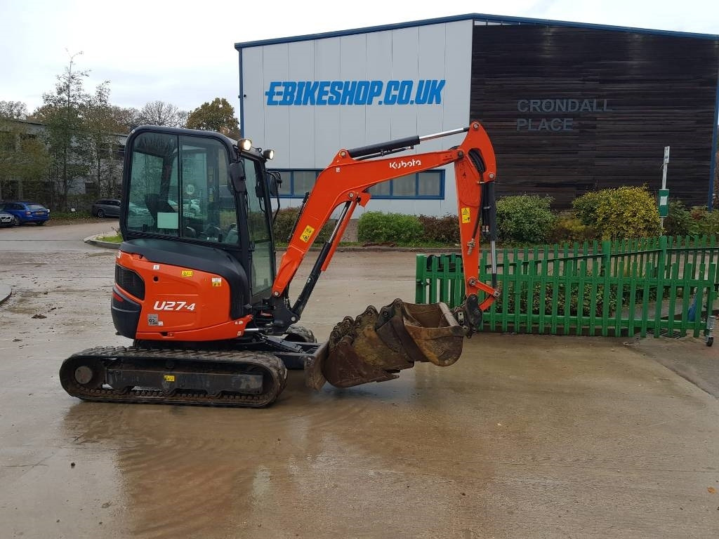 Kubota U27-4 - Ekskavator mini: gambar 4 Kubota U27-4 - Ekskavator mini: gambar 4