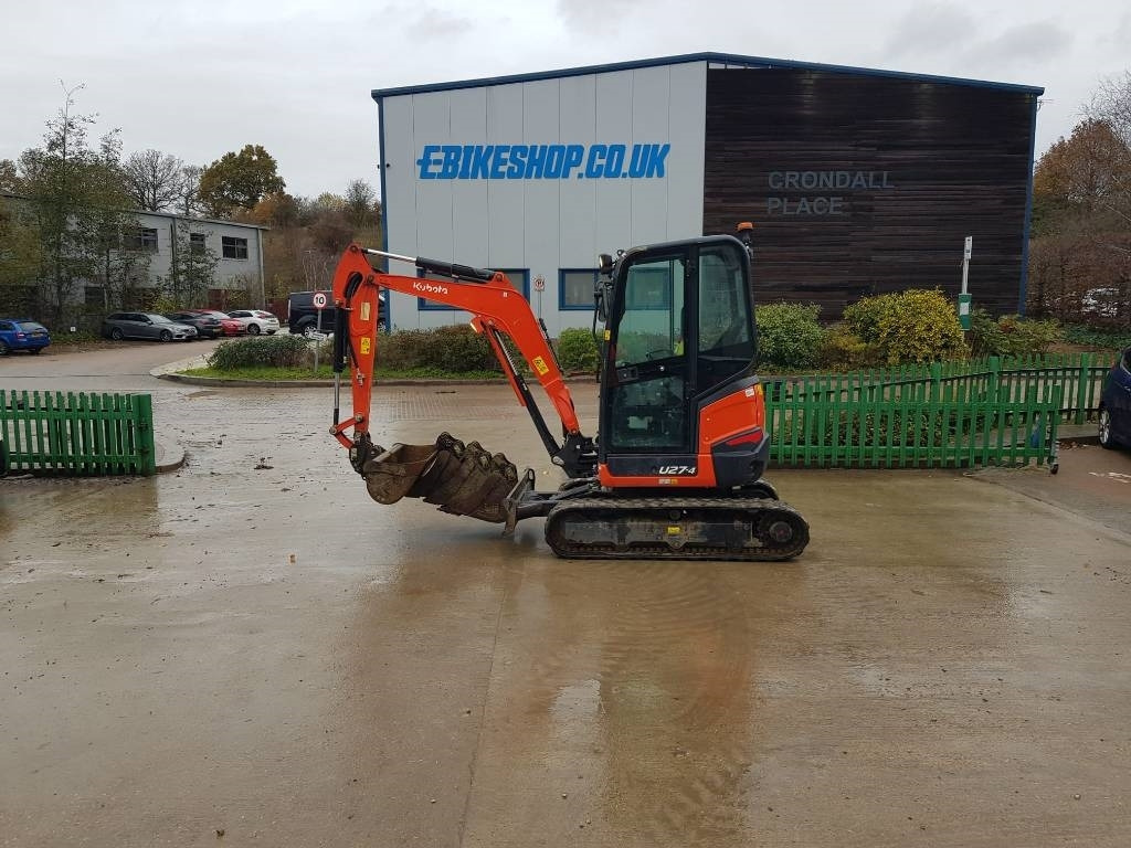 Kubota U27-4 - Ekskavator mini: gambar 3 Kubota U27-4 - Ekskavator mini: gambar 3