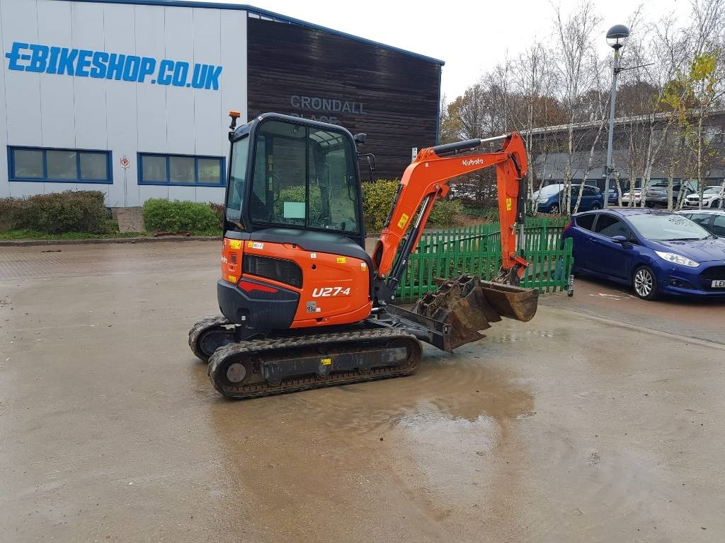 Kubota U27-4 - Ekskavator mini: gambar 5 Kubota U27-4 - Ekskavator mini: gambar 5