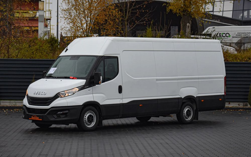 Iveco DAILY MAXI 35S16 / 2.3 - 160 KM / NOWY MODEL / 3 OSOBY / DOSTAWCZE / BLASZAK / KLIMA / CZUJNIKI COFANIA / TRYB CITY-ECO / 2023 / SERWISOWANY / SPROWADZONY Z NIEMIEC - Van panel: gambar 1 Iveco DAILY MAXI 35S16 / 2.3 - 160 KM / NOWY MODEL / 3 OSOBY / DOSTAWCZE / BLASZAK / KLIMA / CZUJNIKI COFANIA / TRYB CITY-ECO / 2023 / SERWISOWANY / SPROWADZONY Z NIEMIEC - Van panel: gambar 1