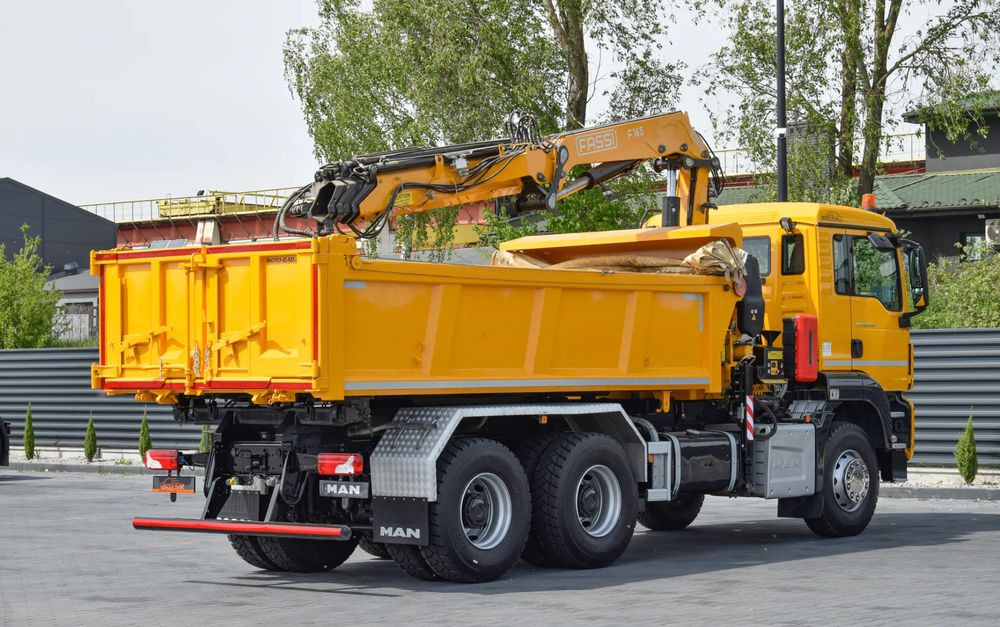 MAN TGS 26.400 / 6x4 / EURO 6 / UDT / HDS FASSI 165 / WYSUW x3 / ROTATOR / CHWYTAK / STEROWANIE RADIOWE / WZMOCNIONA RAMA / WYWROTKA / HYDROBURTA / AUTOMAT / 2017 / NOWE OPONY - 100% / NISKI PRZEBIEG - Truk jungkit, Truk derek: gambar 5 MAN TGS 26.400 / 6x4 / EURO 6 / UDT / HDS FASSI 165 / WYSUW x3 / ROTATOR / CHWYTAK / STEROWANIE RADIOWE / WZMOCNIONA RAMA / WYWROTKA / HYDROBURTA / AUTOMAT / 2017 / NOWE OPONY - 100% / NISKI PRZEBIEG - Truk jungkit, Truk derek: gambar 5