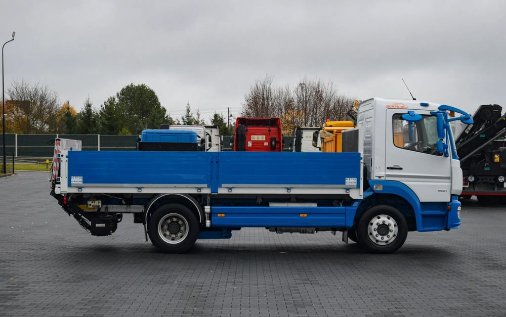 Mercedes-Benz ATEGO 1521 / EURO 6 / SKRZYNIA 5 M / WINDA ANTEO / PODUSZKI NA TYLNEJ OSI / KLIMA / TEMPOMAT / ALUFELGI / SERWISOWANY / SPROWADZONY - Truk flatbed: gambar 4 Mercedes-Benz ATEGO 1521 / EURO 6 / SKRZYNIA 5 M / WINDA ANTEO / PODUSZKI NA TYLNEJ OSI / KLIMA / TEMPOMAT / ALUFELGI / SERWISOWANY / SPROWADZONY - Truk flatbed: gambar 4