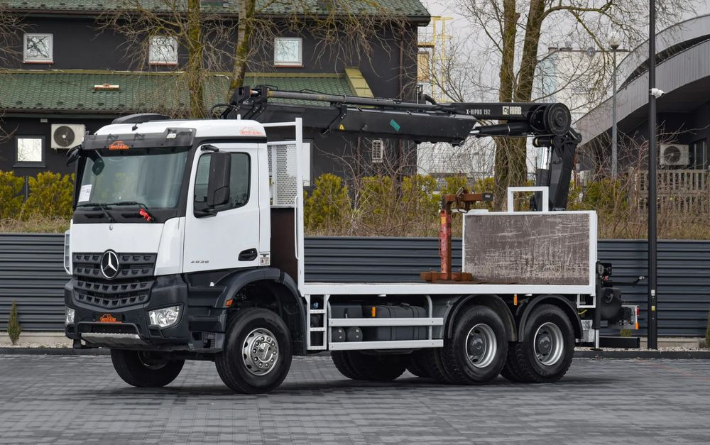 Mercedes-Benz AROCS 2636 / 6x4 / HIAB X-HIPRO 192 E-3 / WYSUW x3 / ROTATOR / STEROWANIE RADIOWE / UDT / PODPORY HYDRAULICZNE / AUTOMAT / KAMERA COFANIA / NISKI PRZEBIEG / SPROWADZONY - Peralatan lainnya: gambar 1 Mercedes-Benz AROCS 2636 / 6x4 / HIAB X-HIPRO 192 E-3 / WYSUW x3 / ROTATOR / STEROWANIE RADIOWE / UDT / PODPORY HYDRAULICZNE / AUTOMAT / KAMERA COFANIA / NISKI PRZEBIEG / SPROWADZONY - Peralatan lainnya: gambar 1