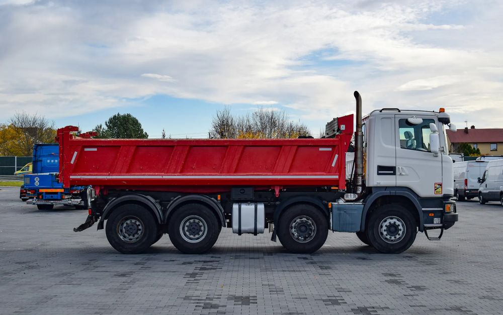 Scania G410 / 8x4 / EURO 6 / WYWROTKA / MELLER KIPPER / HYDROBURTA / AUTOMAT / 2016 / SERWISOWANY / SPROWADZONY - Truk jungkit: gambar 4 Scania G410 / 8x4 / EURO 6 / WYWROTKA / MELLER KIPPER / HYDROBURTA / AUTOMAT / 2016 / SERWISOWANY / SPROWADZONY - Truk jungkit: gambar 4