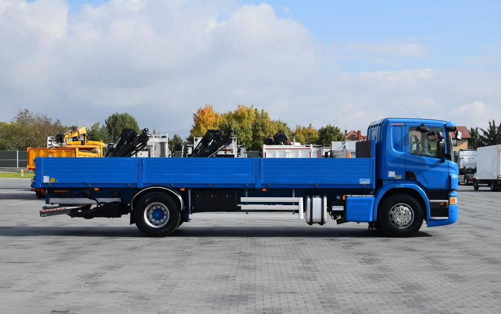 Scania P250 / EURO 6 / SKRZYNIA 7.8 M / WINDA DHOLLANDIA / PODUSZKI NA TYLNEJ OSI / RETARDER / KLIMA / TEMPOMAT / SERWISOWANY / SPROWADZONY - Truk flatbed: gambar 4 Scania P250 / EURO 6 / SKRZYNIA 7.8 M / WINDA DHOLLANDIA / PODUSZKI NA TYLNEJ OSI / RETARDER / KLIMA / TEMPOMAT / SERWISOWANY / SPROWADZONY - Truk flatbed: gambar 4