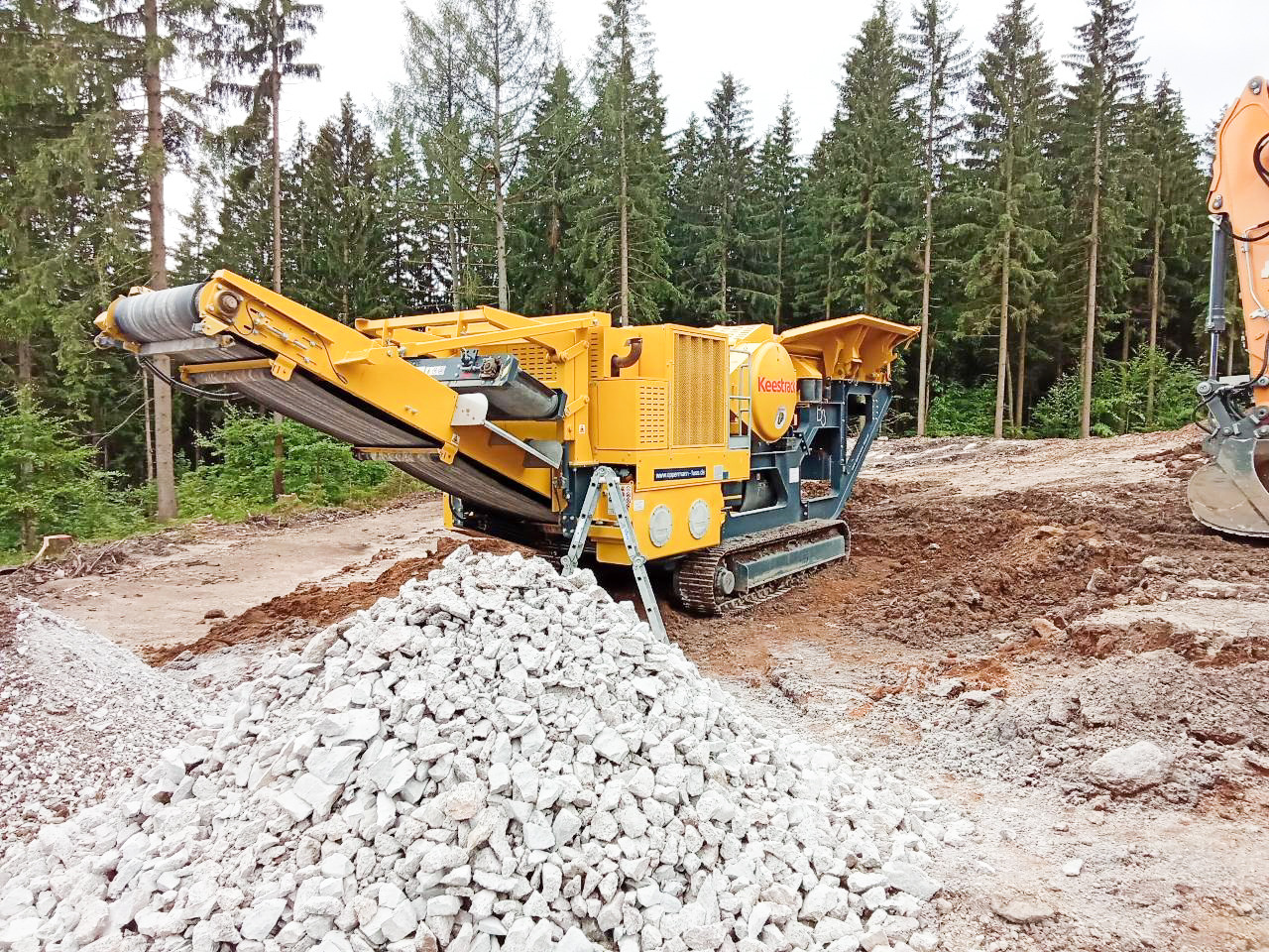 Keestrack B3 - Penghancur rahang: gambar 1 Keestrack B3 - Penghancur rahang: gambar 1