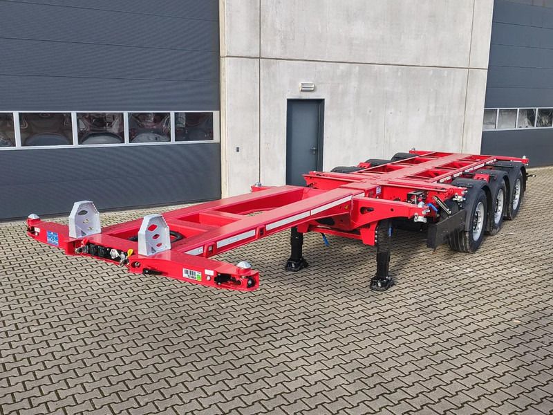Kögel S24 Polyvalent uitschuifchassis 20ft-2x20ft-30ft-40ft-45ft - Semi-trailer pengangkut mobil: gambar 4 Kögel S24 Polyvalent uitschuifchassis 20ft-2x20ft-30ft-40ft-45ft - Semi-trailer pengangkut mobil: gambar 4