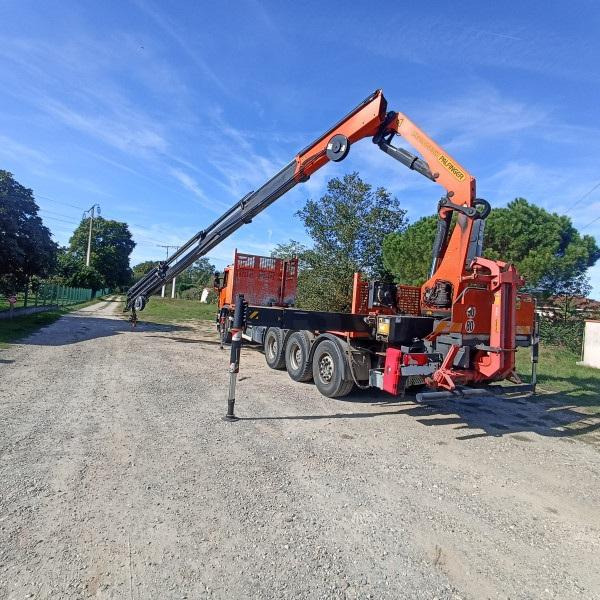 Scania P 410 - Truk flatbed, Truk derek: gambar 3 Scania P 410 - Truk flatbed, Truk derek: gambar 3