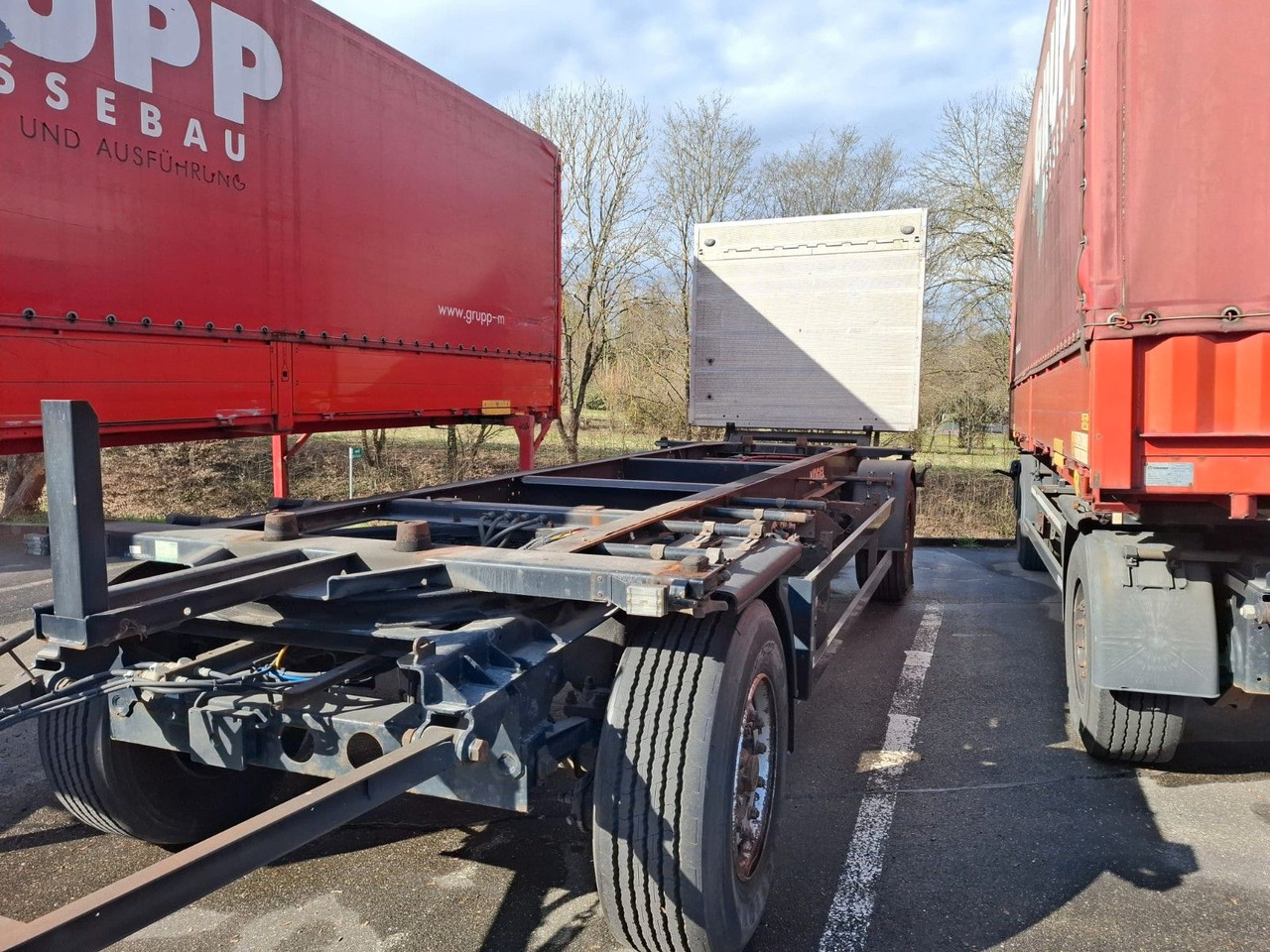 Krone AWE 18P, Ladebordwand BÄR 2,0 to - Trailer pengangkut mobil: gambar 2 Krone AWE 18P, Ladebordwand BÄR 2,0 to - Trailer pengangkut mobil: gambar 2