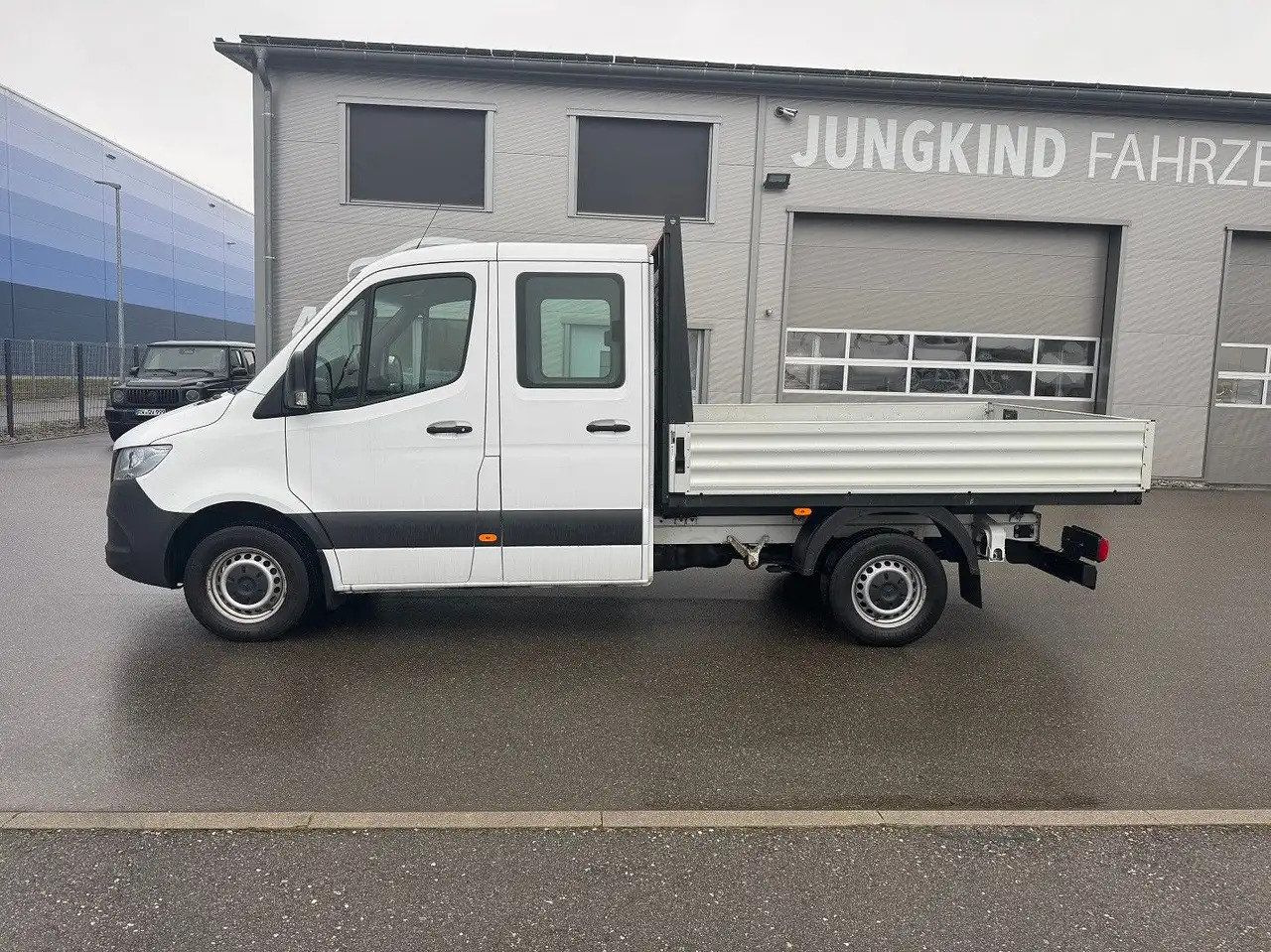 Mercedes-Benz Sprinter 314 CDI Lang DoKa Pritsche Klima AHK - Van flatbed, Van kombi: gambar 3 Mercedes-Benz Sprinter 314 CDI Lang DoKa Pritsche Klima AHK - Van flatbed, Van kombi: gambar 3