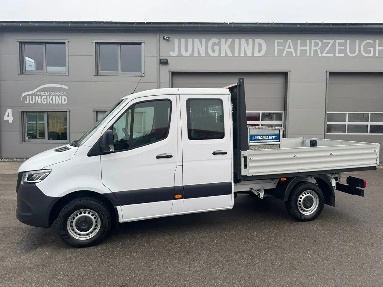 Mercedes-Benz Sprinter 314 CDI Lang DoKa Pritsche LED Klima - Van flatbed, Van kombi: gambar 2 Mercedes-Benz Sprinter 314 CDI Lang DoKa Pritsche LED Klima - Van flatbed, Van kombi: gambar 2
