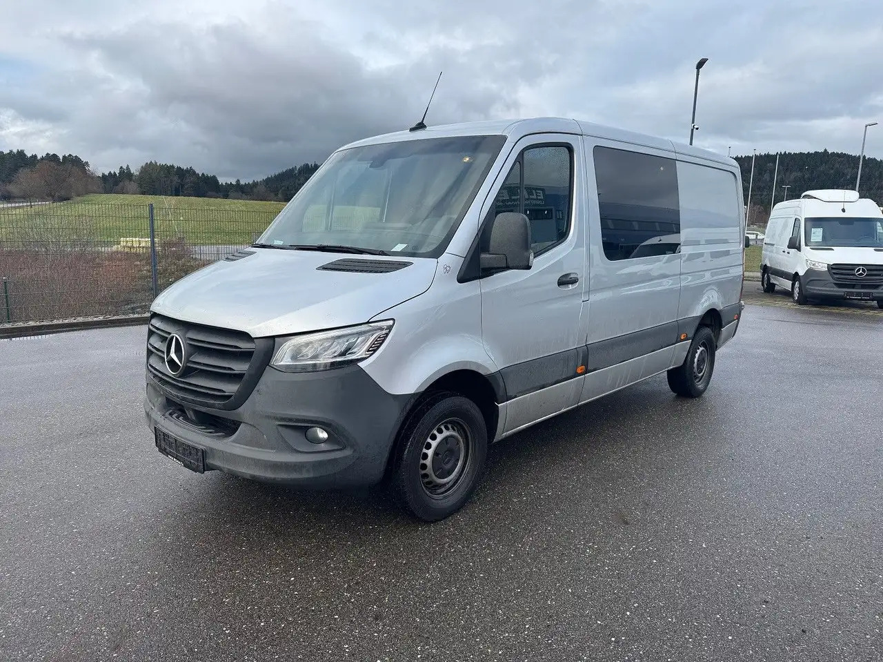 Mercedes-Benz Sprinter 317 CDI Flach Lang Mixto Klima LED - Van panel, Van kombi: gambar 1 Mercedes-Benz Sprinter 317 CDI Flach Lang Mixto Klima LED - Van panel, Van kombi: gambar 1