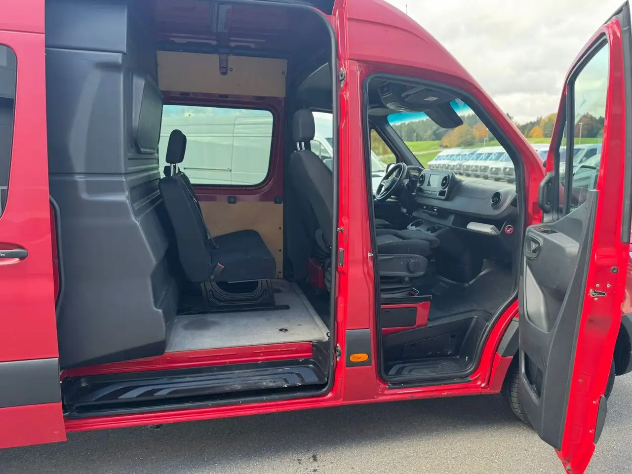 Van panel, Van kombi baru Mercedes-Benz Sprinter 317 CDI Maxi Lang Mixto AHK 3,5t MBUX: gambar 10 Van panel, Van kombi baru Mercedes-Benz Sprinter 317 CDI Maxi Lang Mixto AHK 3,5t MBUX: gambar 10