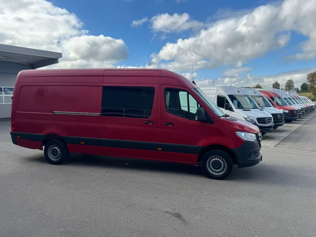 Mercedes-Benz Sprinter 317 CDI Maxi Lang Mixto AHK 3,5t MBUX - Van panel, Van kombi: gambar 3 Mercedes-Benz Sprinter 317 CDI Maxi Lang Mixto AHK 3,5t MBUX - Van panel, Van kombi: gambar 3