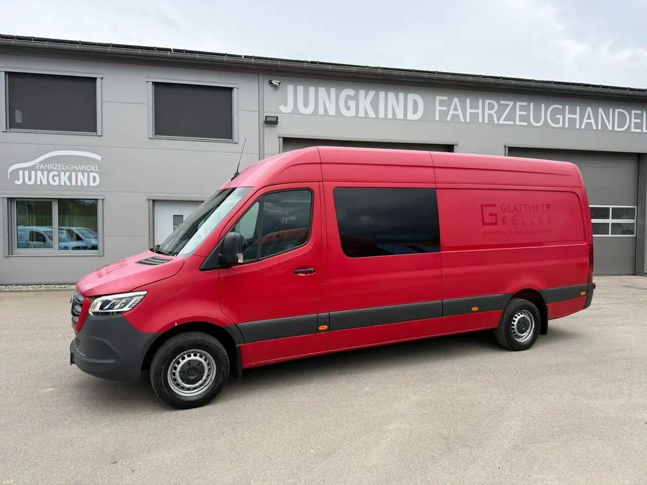 Mercedes-Benz Sprinter 319 CDI Maxi Lang Hoch Mixto AHK LED - Van panel, Van kombi: gambar 1 Mercedes-Benz Sprinter 319 CDI Maxi Lang Hoch Mixto AHK LED - Van panel, Van kombi: gambar 1
