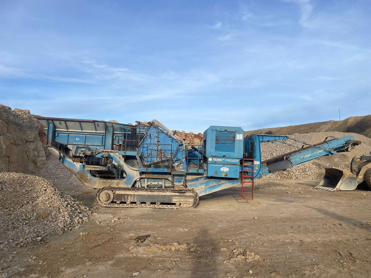 TEREX 428TP - Tanaman penghancur mobil: gambar 1 TEREX 428TP - Tanaman penghancur mobil: gambar 1