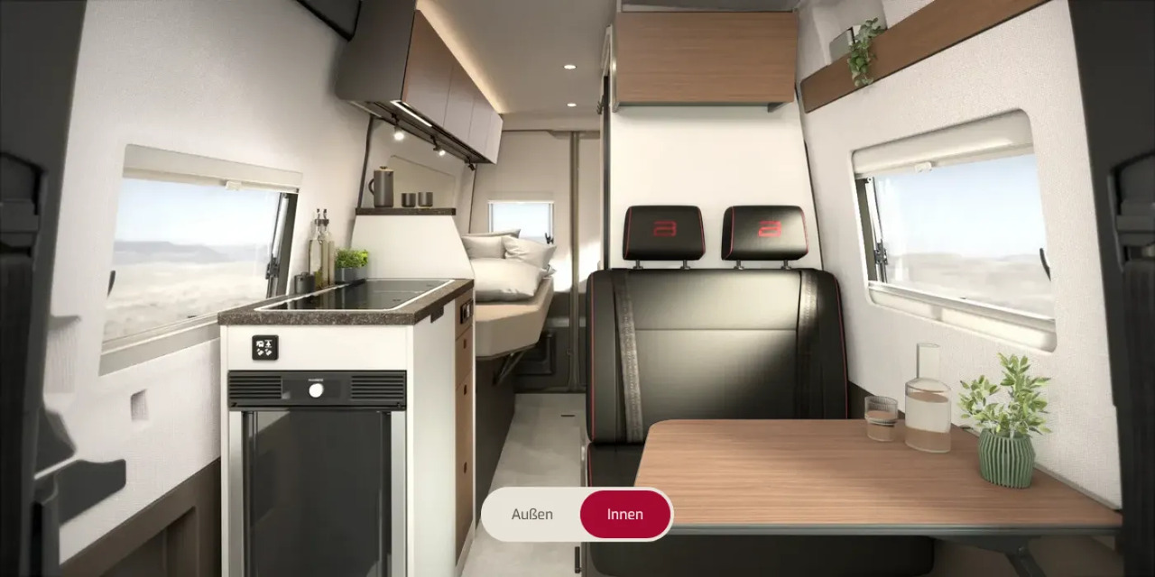 Mobil kemping baru Bürstner Habiton HMX 6.0 neues Modell Allrad: gambar 8