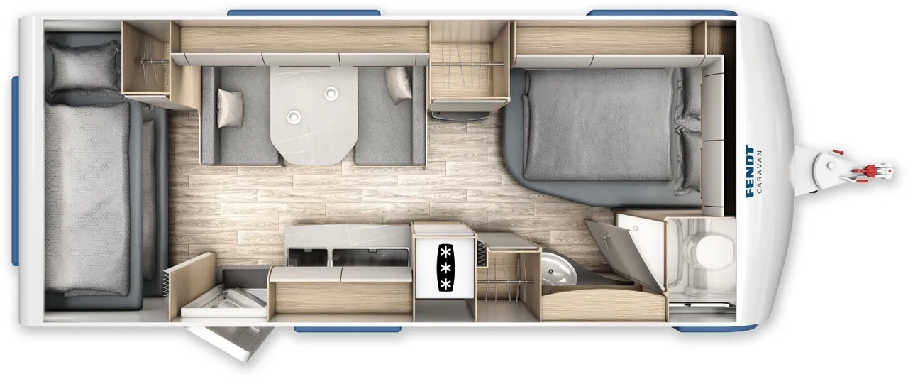 Fendt Bianco Selection 550 SKM Modell 2026 - Karavan: gambar 2 Fendt Bianco Selection 550 SKM Modell 2026 - Karavan: gambar 2