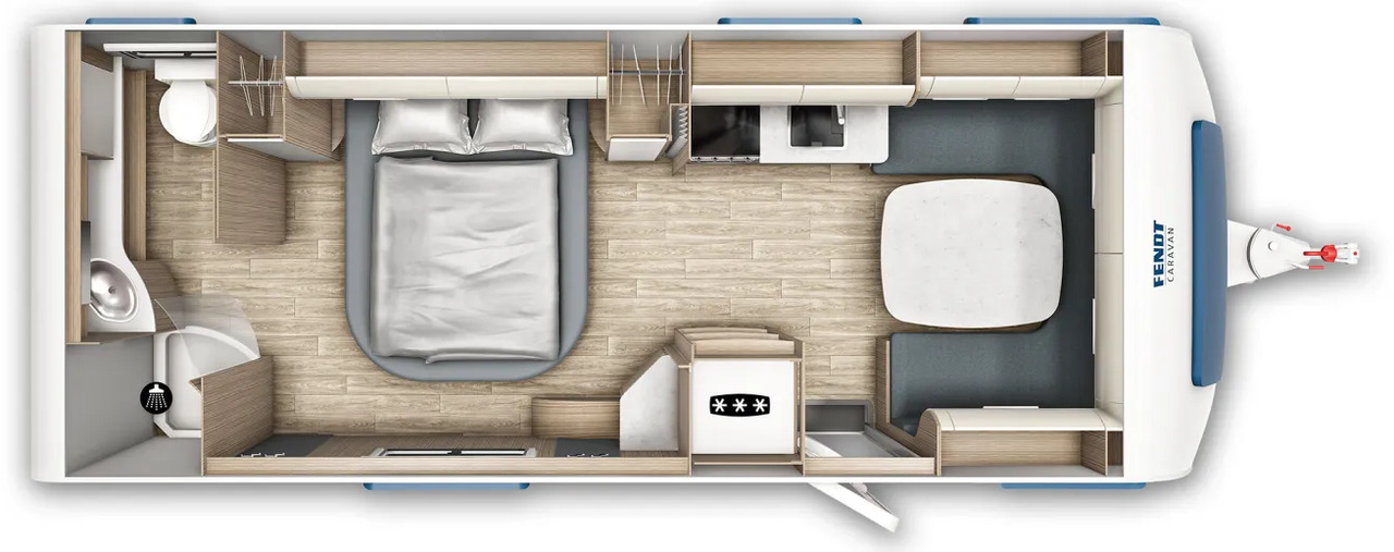 Fendt Tendenza 650 SFD Safety-, Batteri. Fußbodentem - Karavan: gambar 2 Fendt Tendenza 650 SFD Safety-, Batteri. Fußbodentem - Karavan: gambar 2