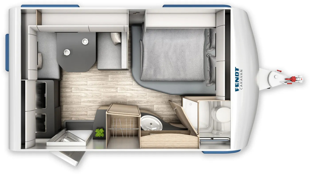 Wohnwagen Fendt Apero Activ 390 FH Modell 2026 - Karavan: gambar 2 Wohnwagen Fendt Apero Activ 390 FH Modell 2026 - Karavan: gambar 2