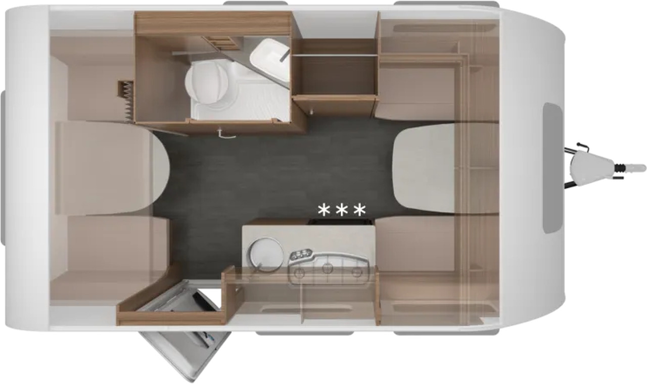 Wohnwagen Knaus Sport 400 LK - Karavan: gambar 2 Wohnwagen Knaus Sport 400 LK - Karavan: gambar 2