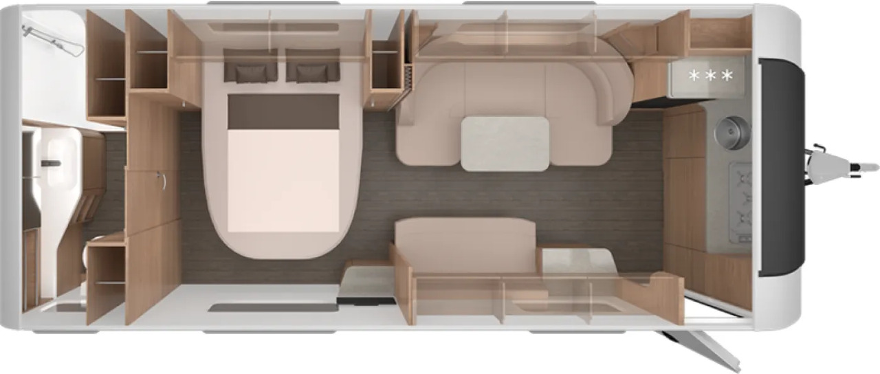 Wohnwagen Knaus Südwind 650 PXB 60 YEARS - Karavan: gambar 2 Wohnwagen Knaus Südwind 650 PXB 60 YEARS - Karavan: gambar 2